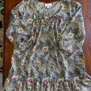 Woman’s silk liberty tunic 